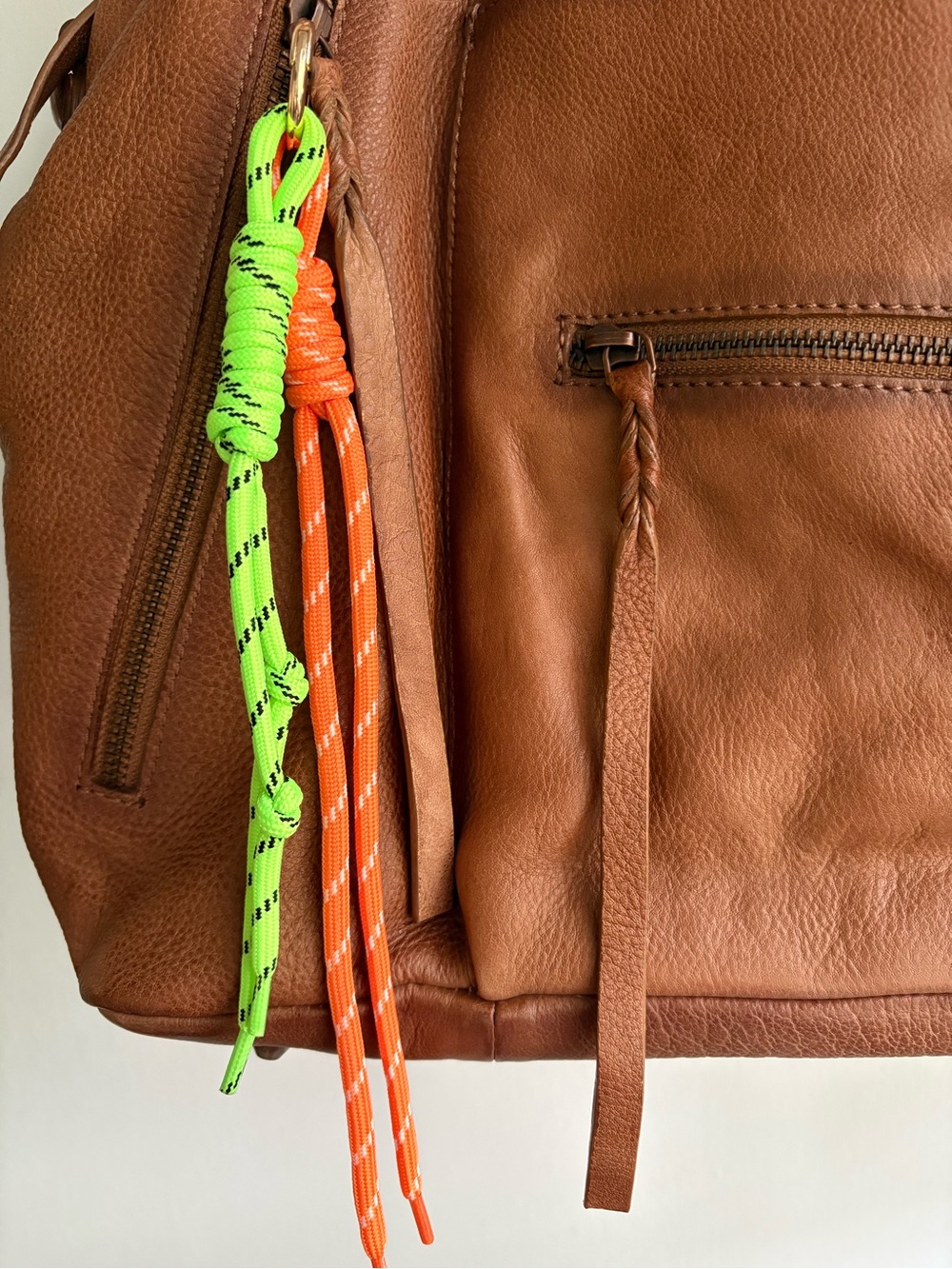 Free People inspired double cord bag charm